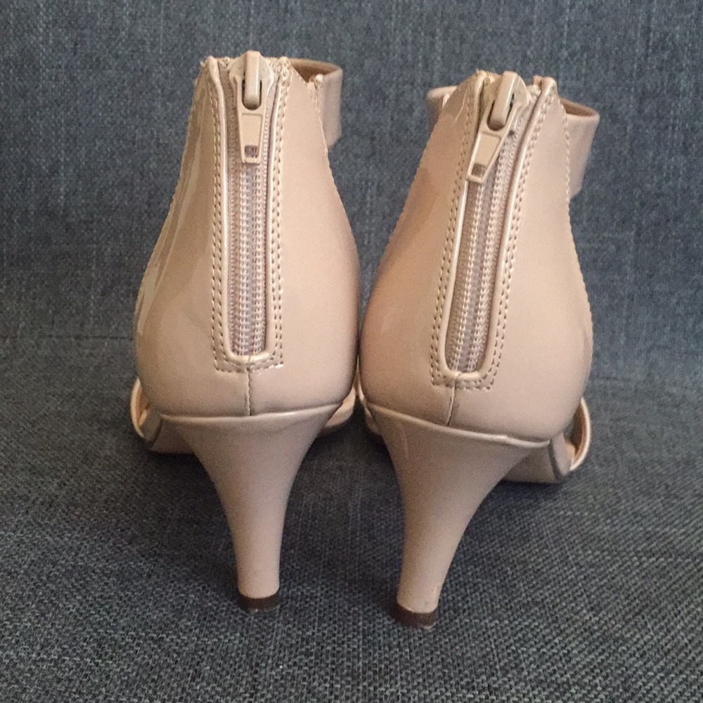 Nude sandal heels - Picture 3 of 4